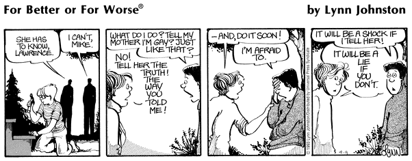 A strip from Lawrence's story