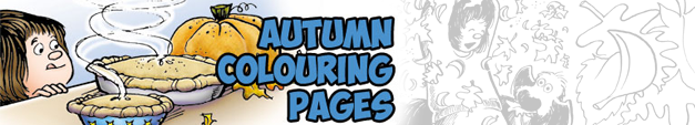 Autumnn Colouring Pages