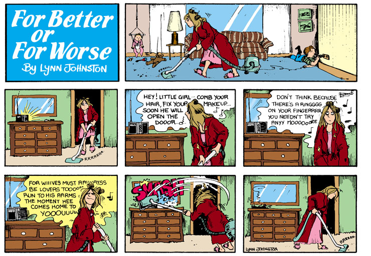 For beter or worse comic strip